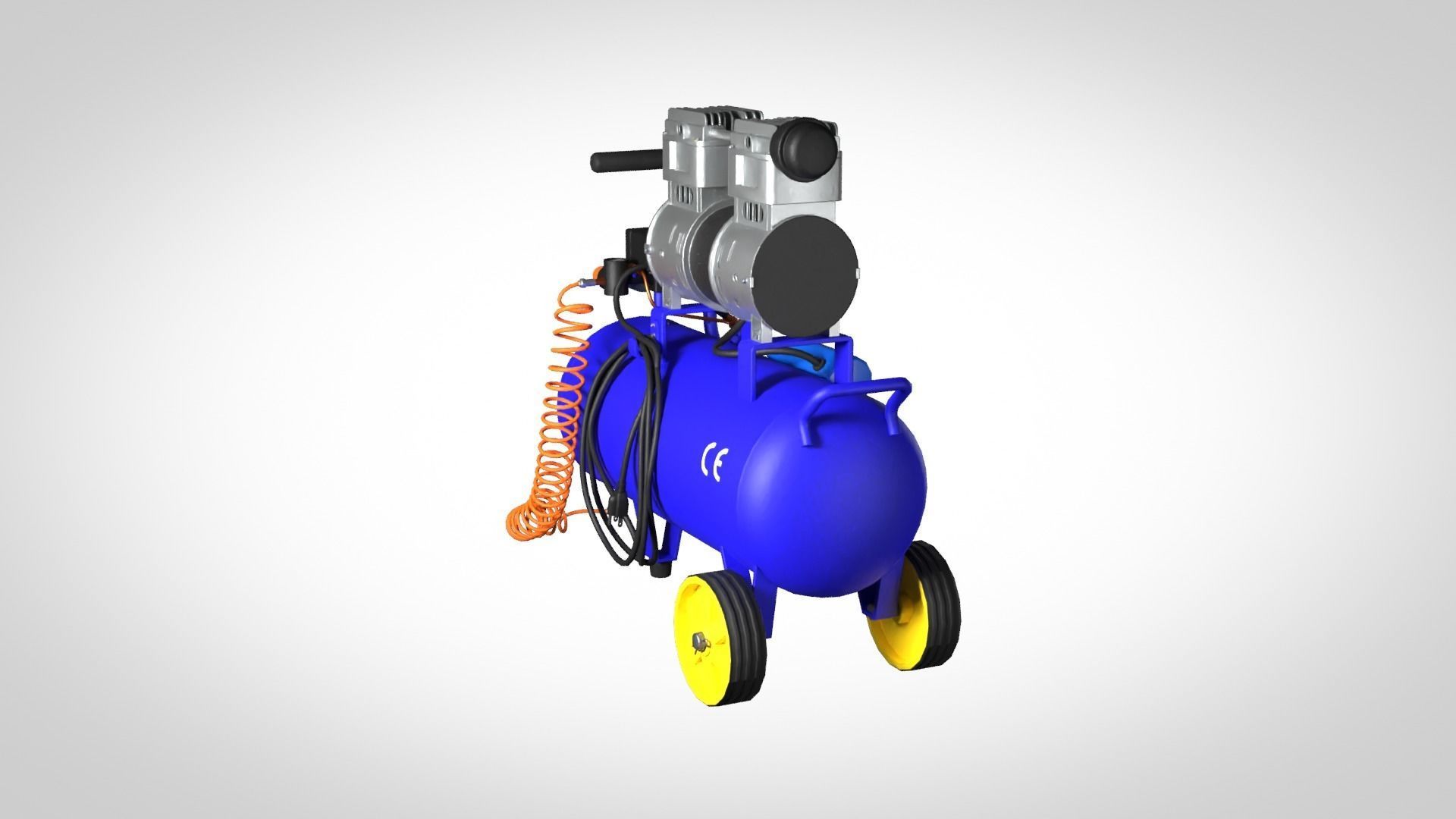 Air Compressor  3D model_5