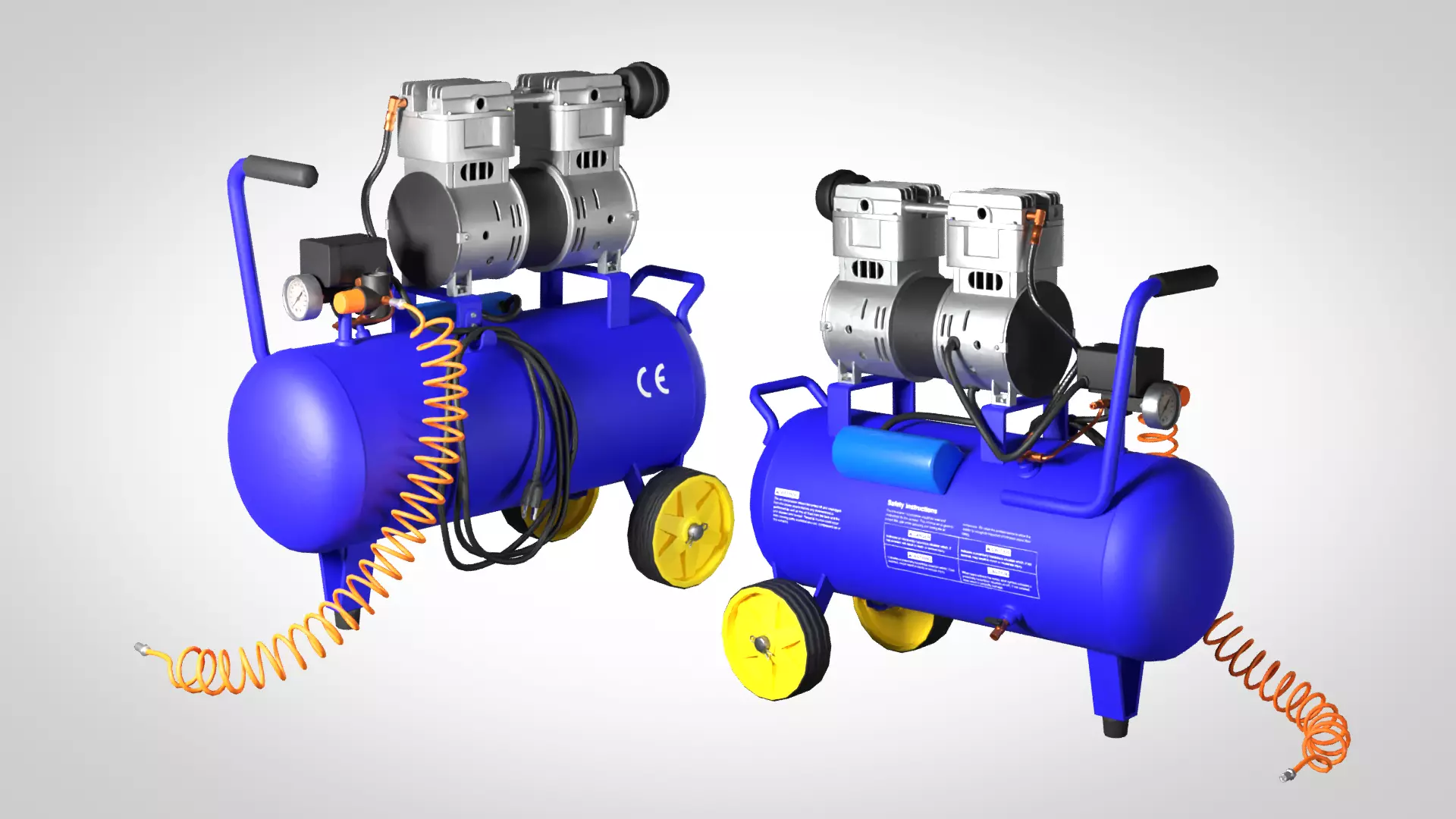Air Compressor  3D model_0