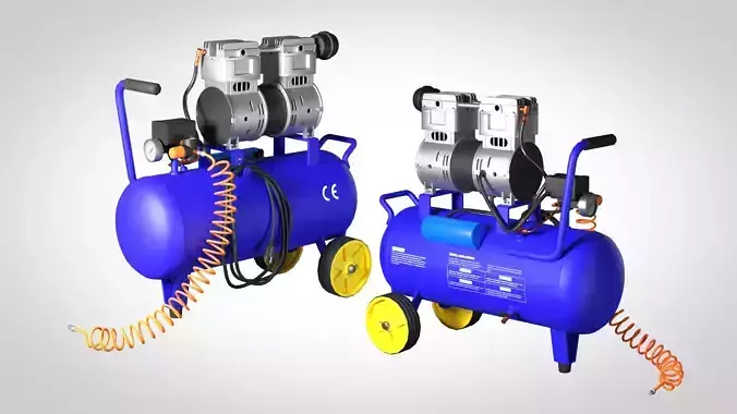 Air Compressor  3D model