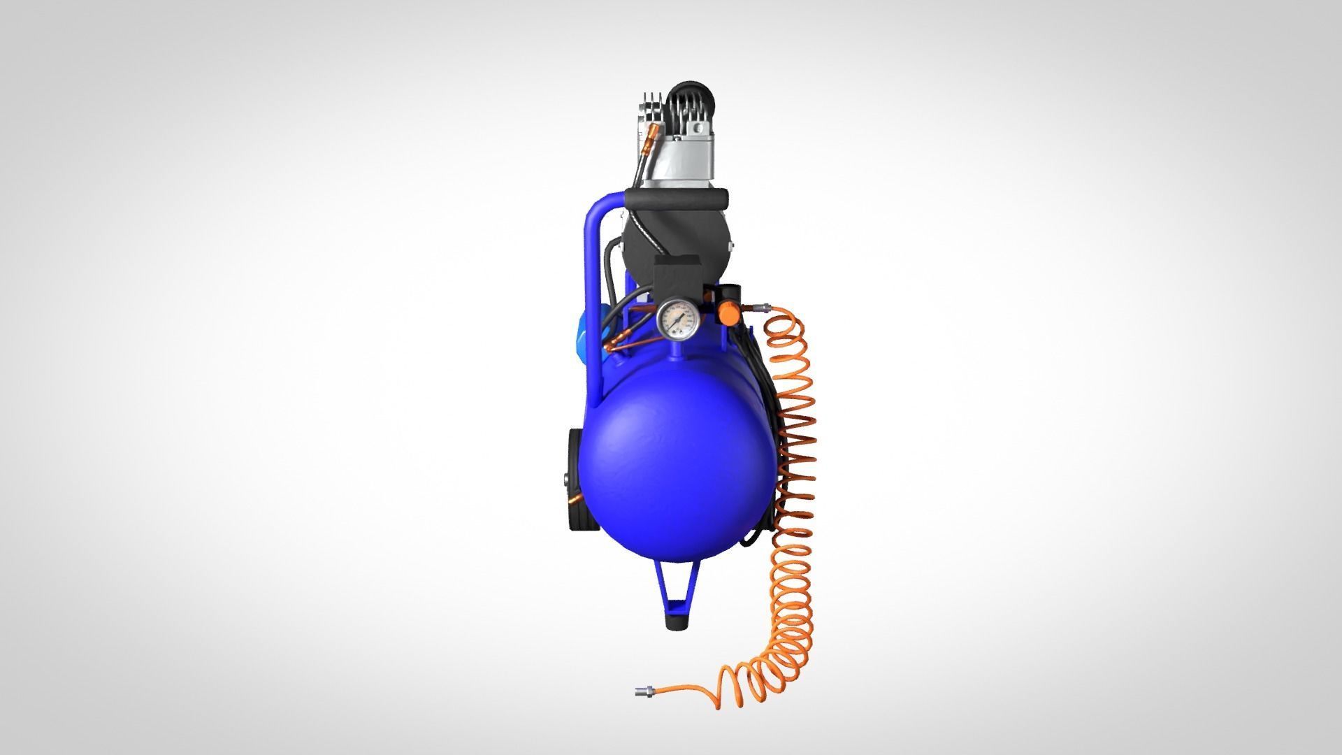 Air Compressor  3D model_2