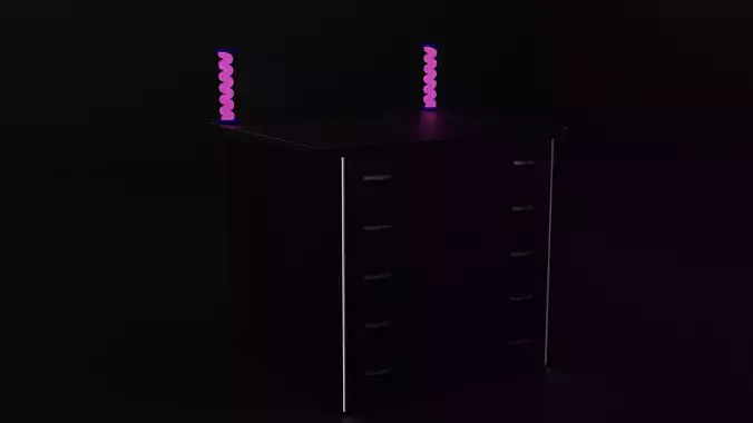 3d model of a box 3D model