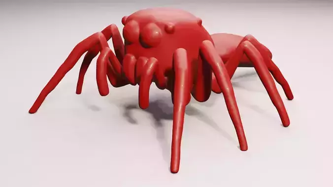 Jumping spider for 3D printing