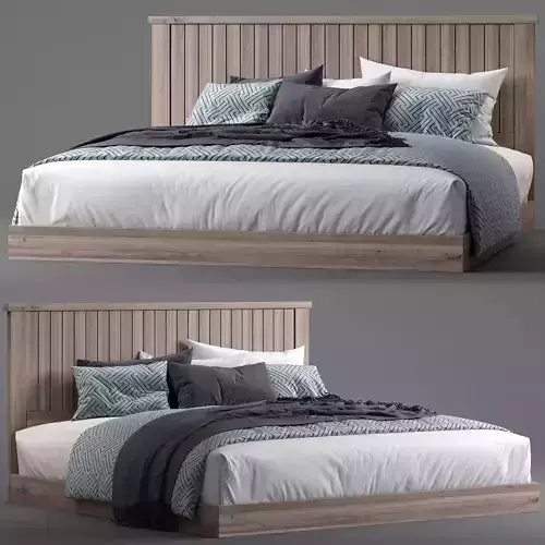 Modern double bed 13