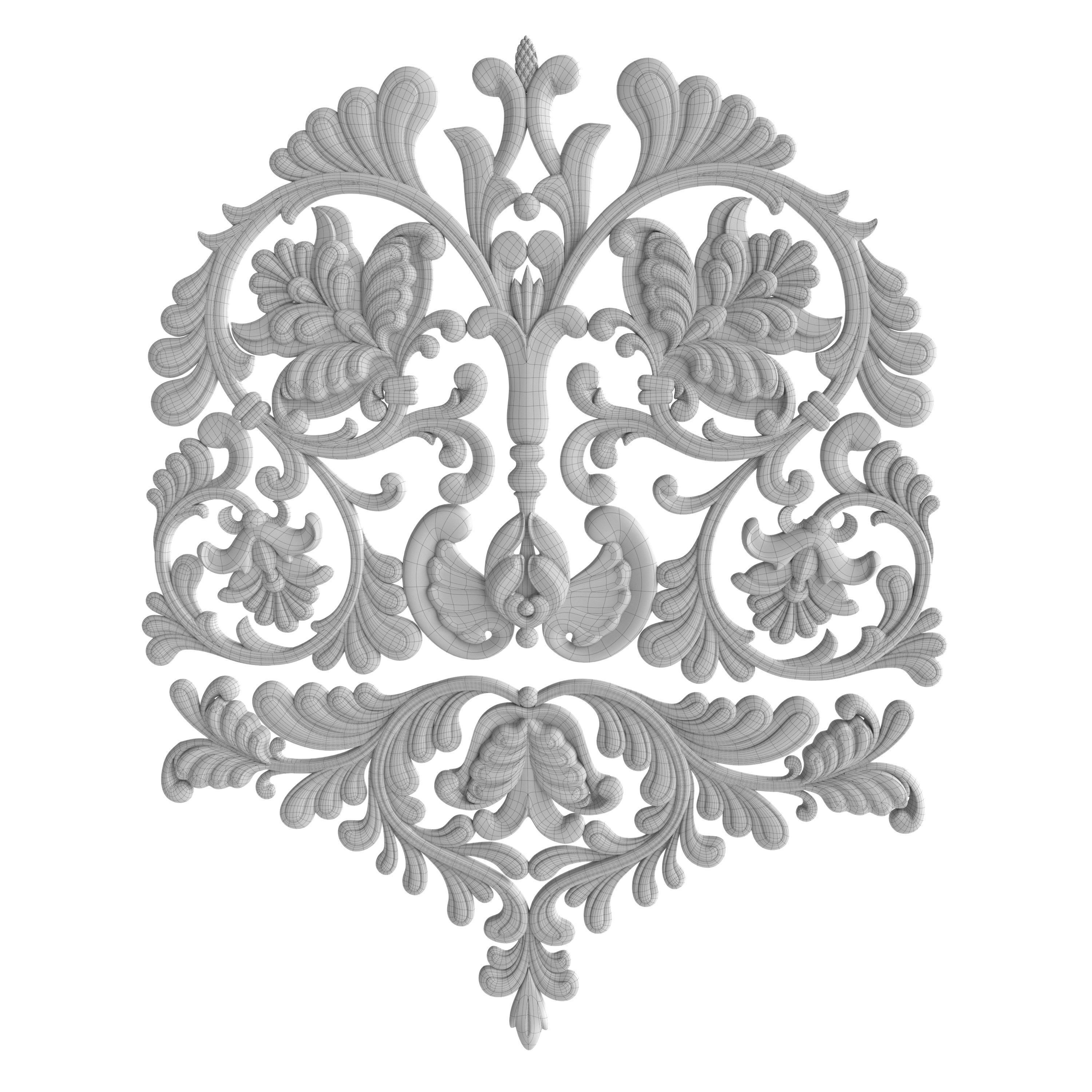 Decorative element 9 3D model_4