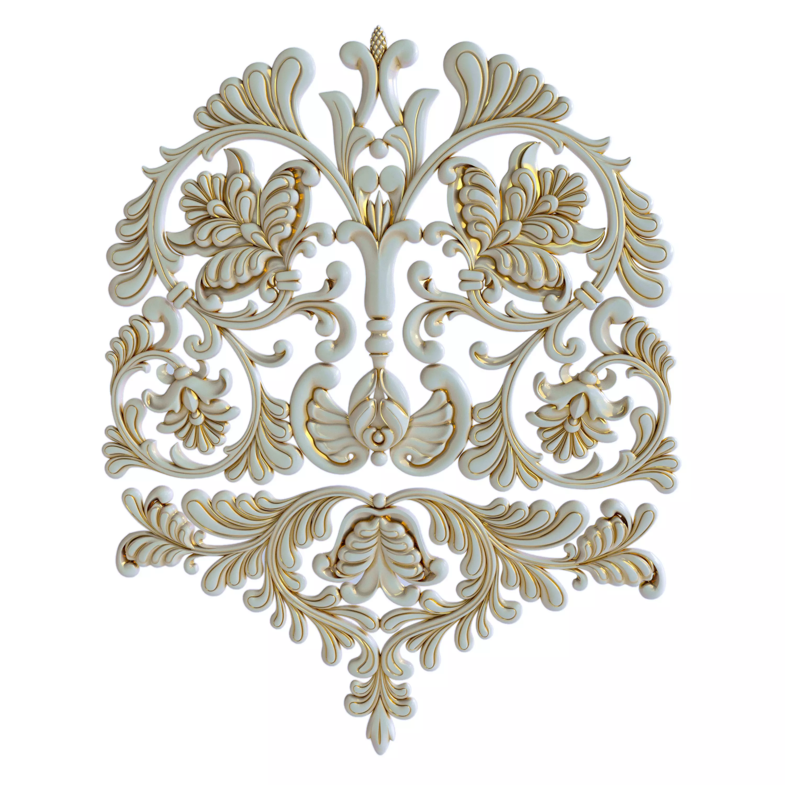 Decorative element 9 3D model_0