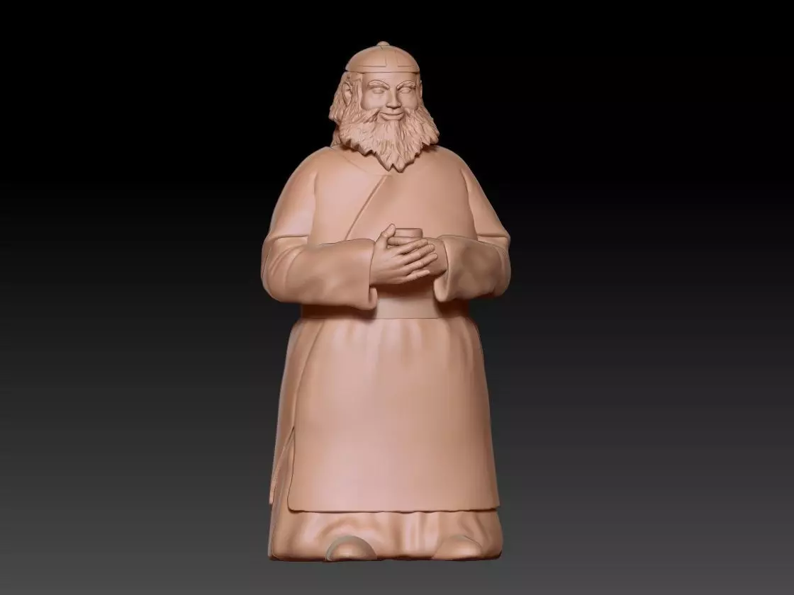 Iroh from the Avatar 3D print model_0