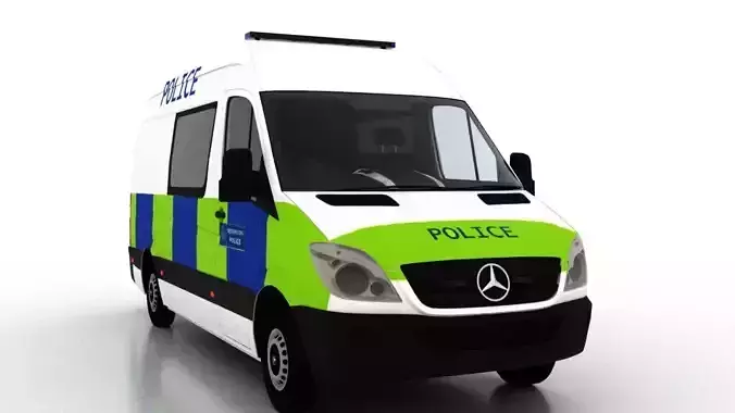 Mercedes Benz Sprinter L2H2 2009 England Police UK