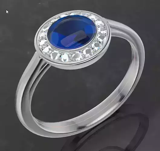 Bague art deco