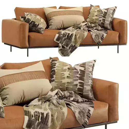The Mateo Sofa Coco Republic 3D model