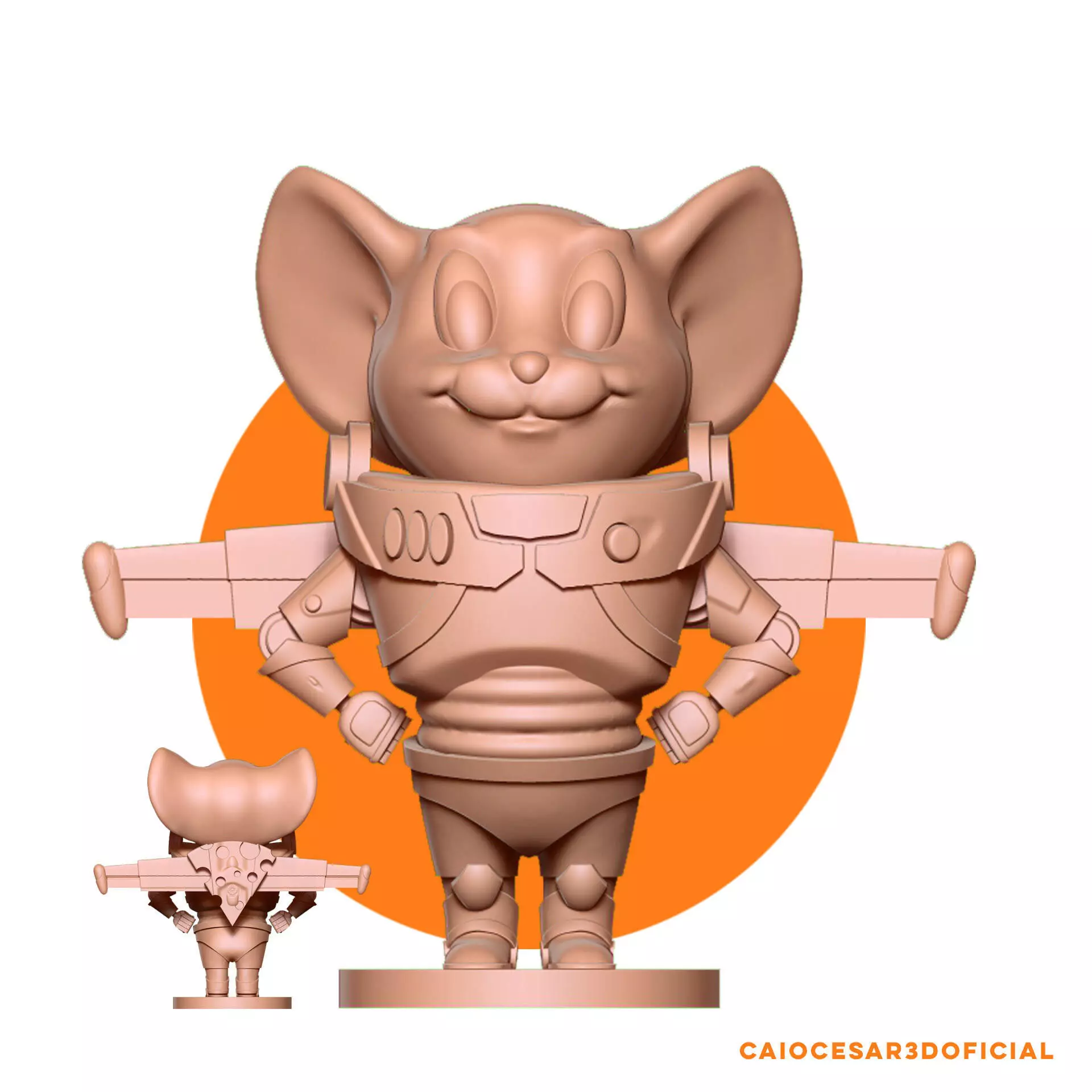 Jerry Lightyear 3D print model_0