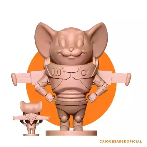 Jerry Lightyear 3D print model