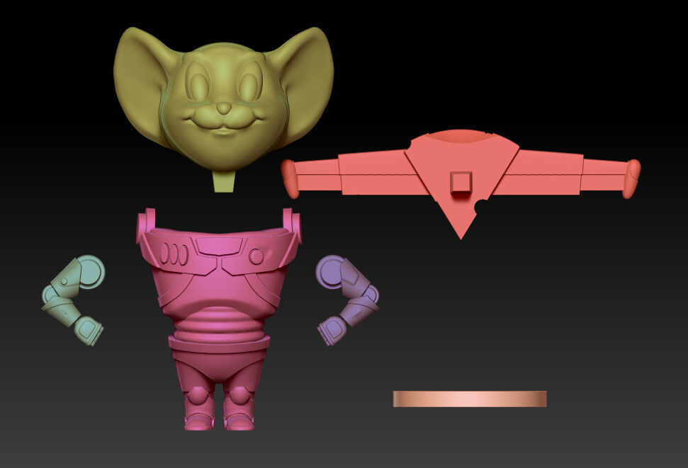 Jerry Lightyear 3D print model_2