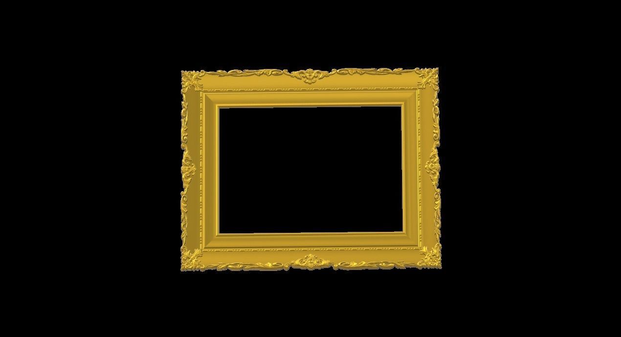 3D Picture Frame  3D model_2