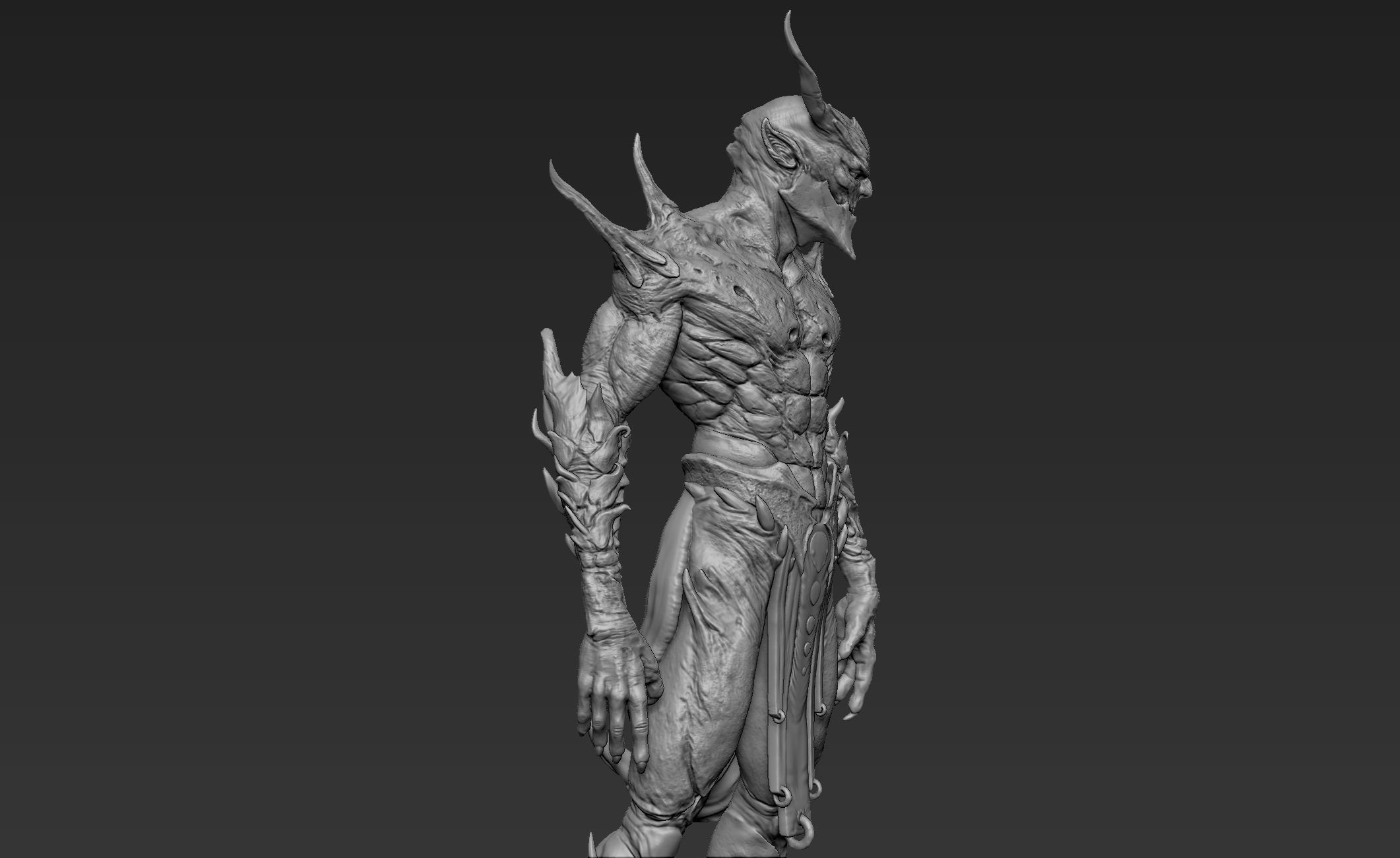 Barbatos rock 3D model_11