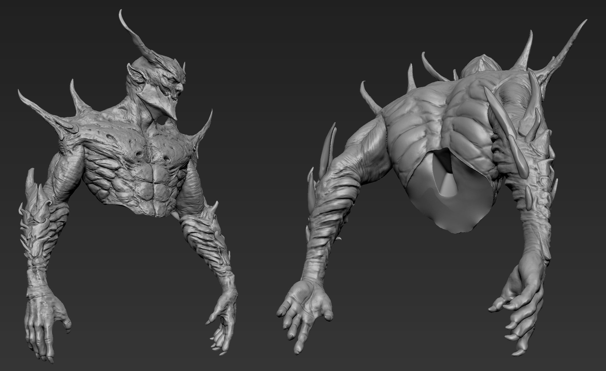 Barbatos rock 3D model_15