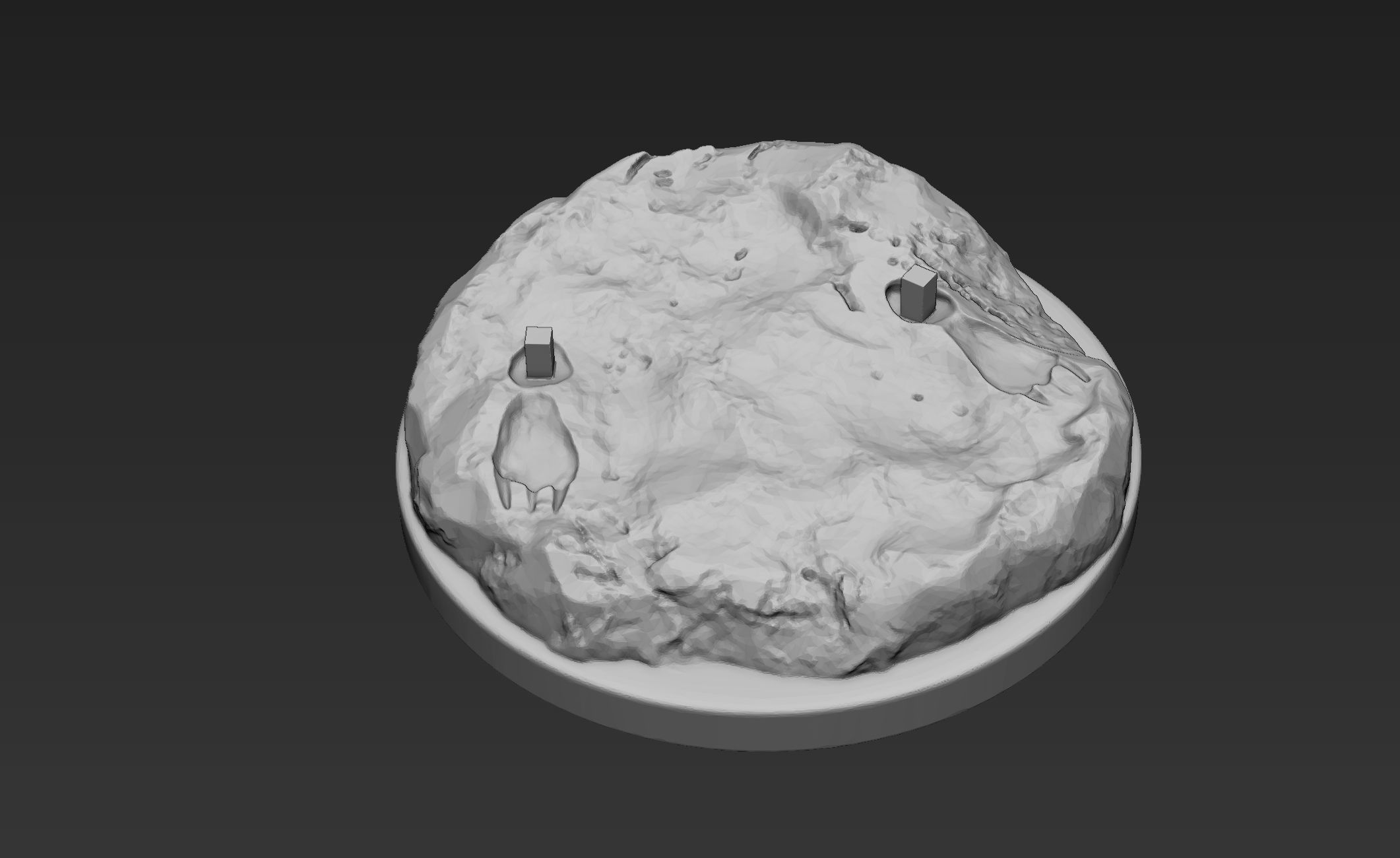 Barbatos rock 3D model_17