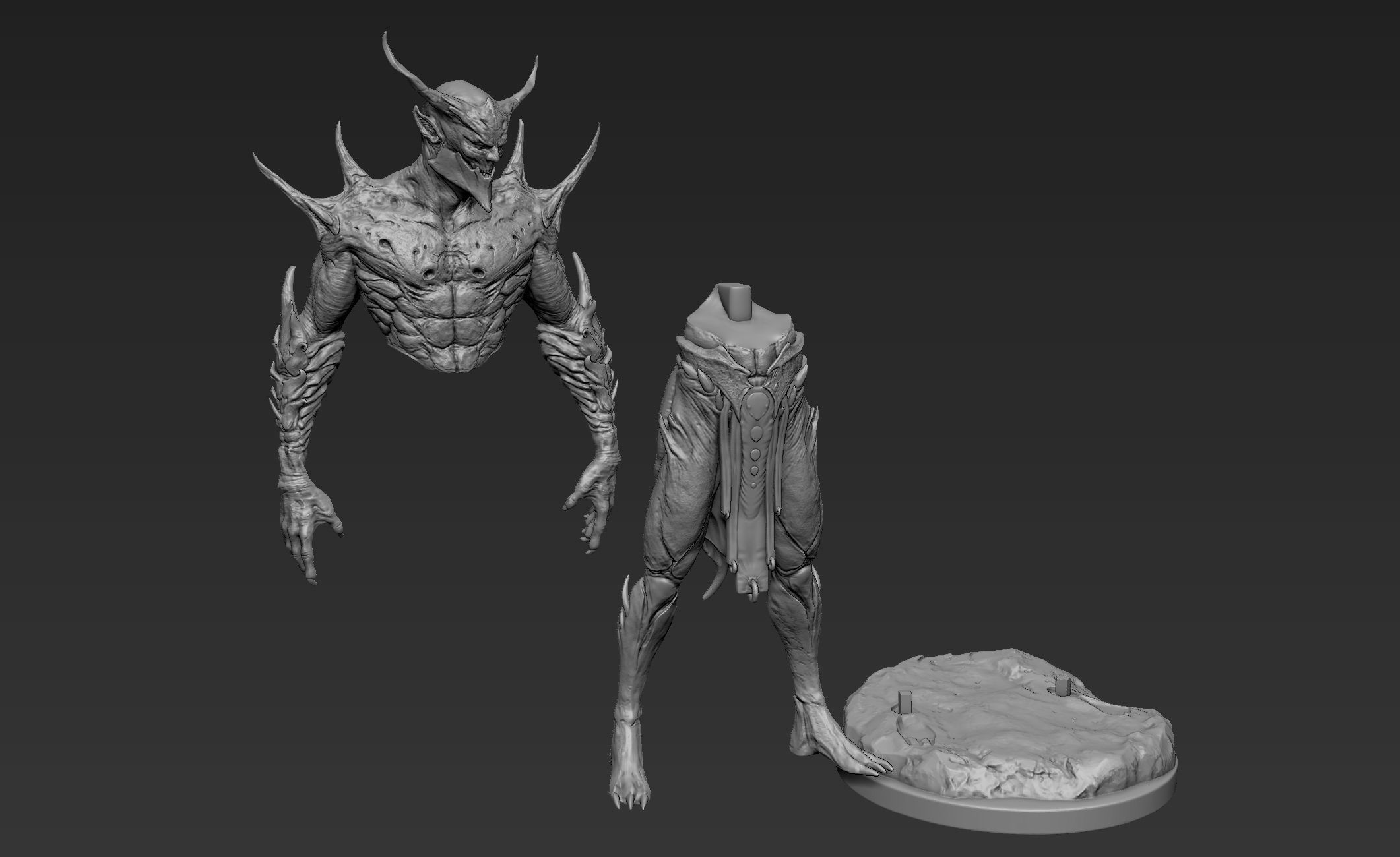 Barbatos rock 3D model_14