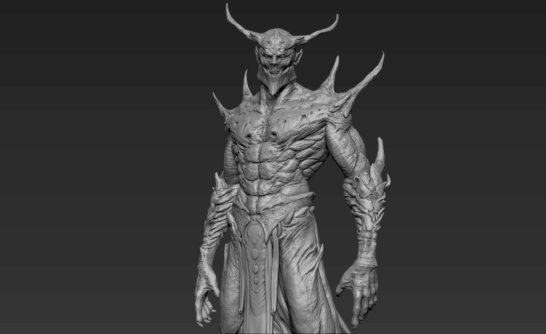 Barbatos rock 3D model_3