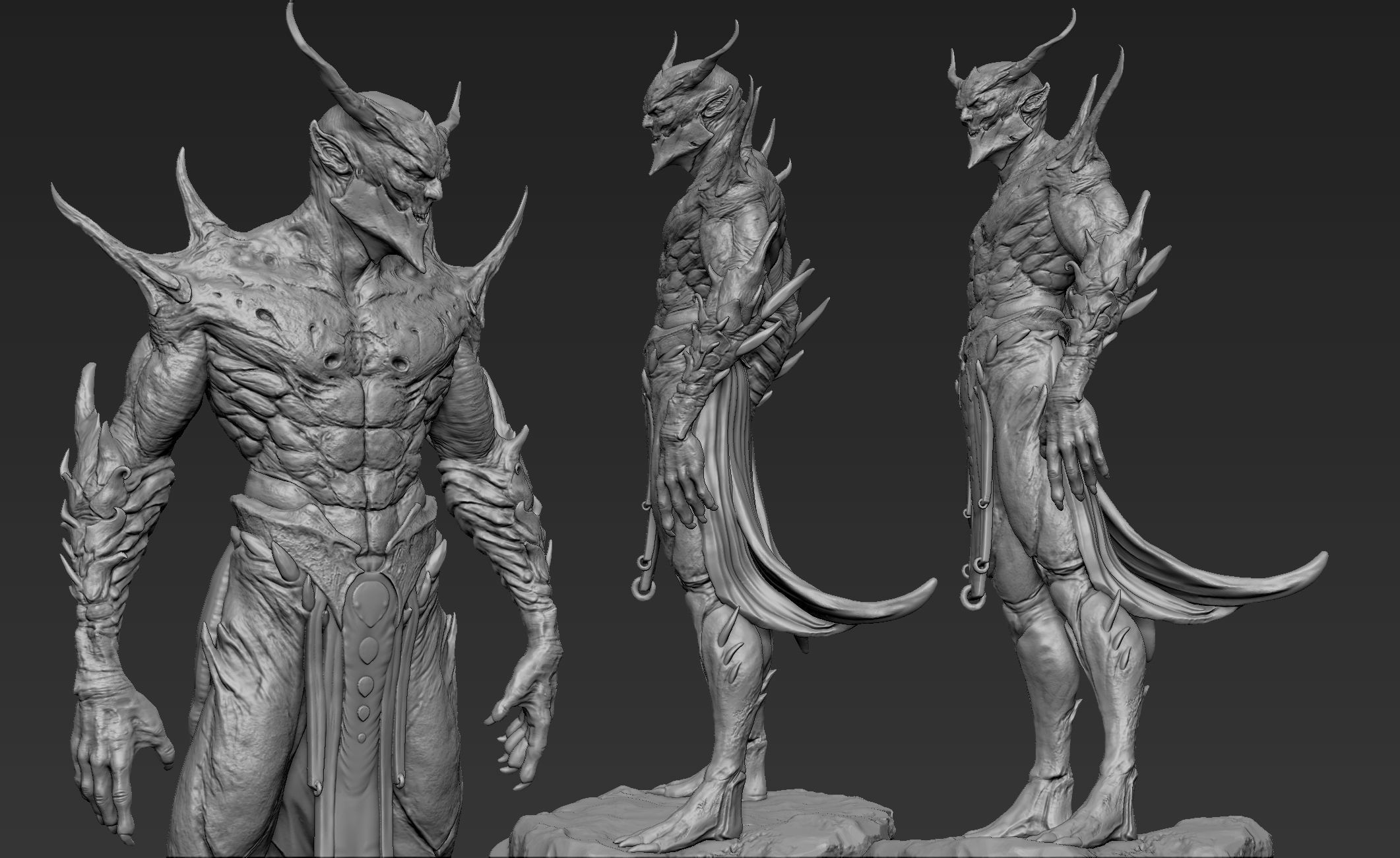 Barbatos rock 3D model_19