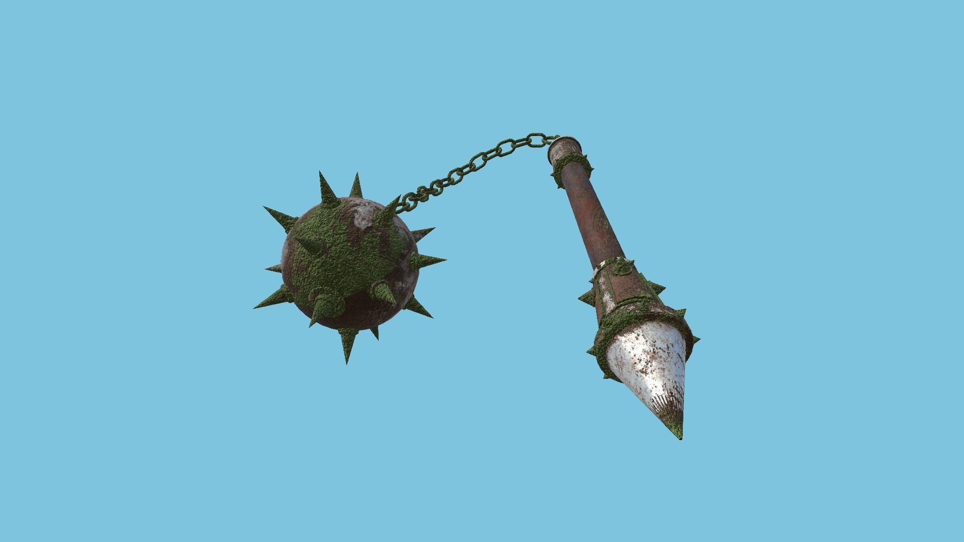 10 Medieval Flail Collection - Character Fantasy Weaponry _33
