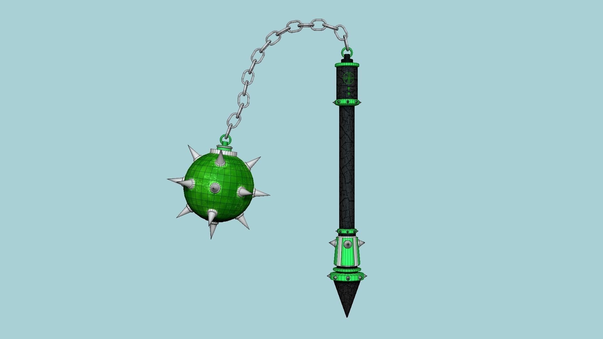 10 Medieval Flail Collection - Character Fantasy Weaponry _58