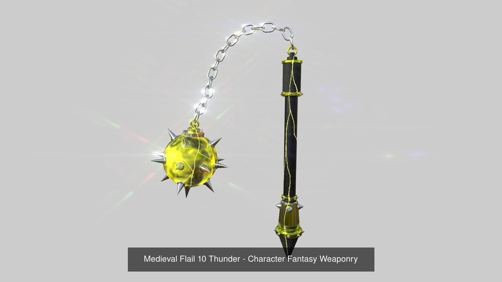 10 Medieval Flail Collection - Character Fantasy Weaponry _11