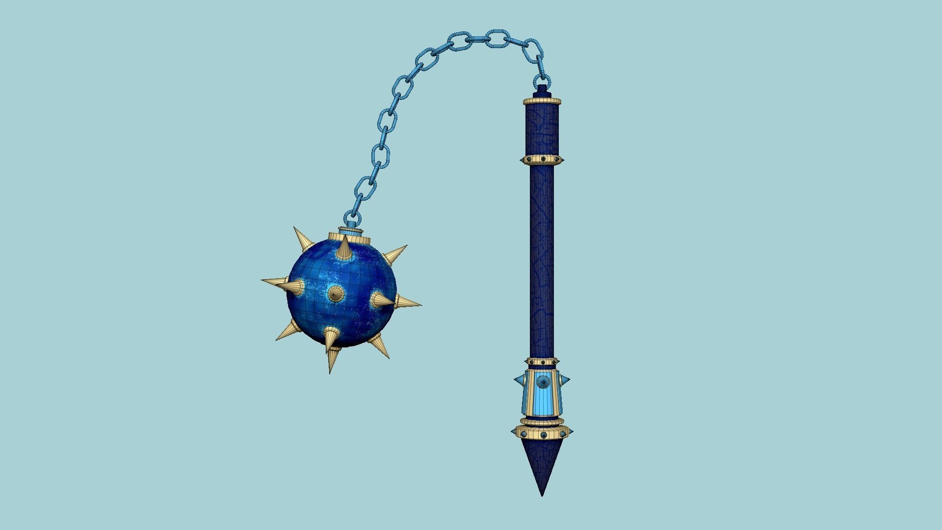 10 Medieval Flail Collection - Character Fantasy Weaponry _72