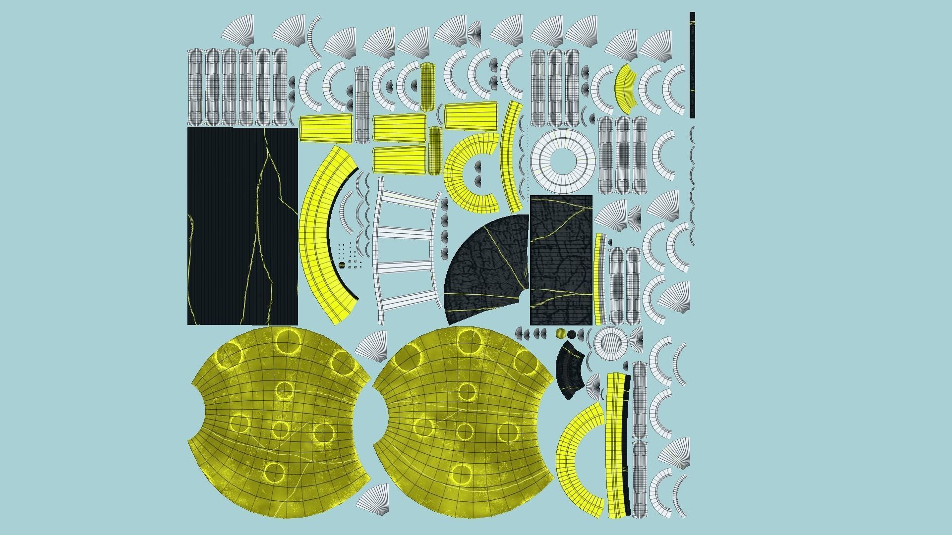 10 Medieval Flail Collection - Character Fantasy Weaponry _64