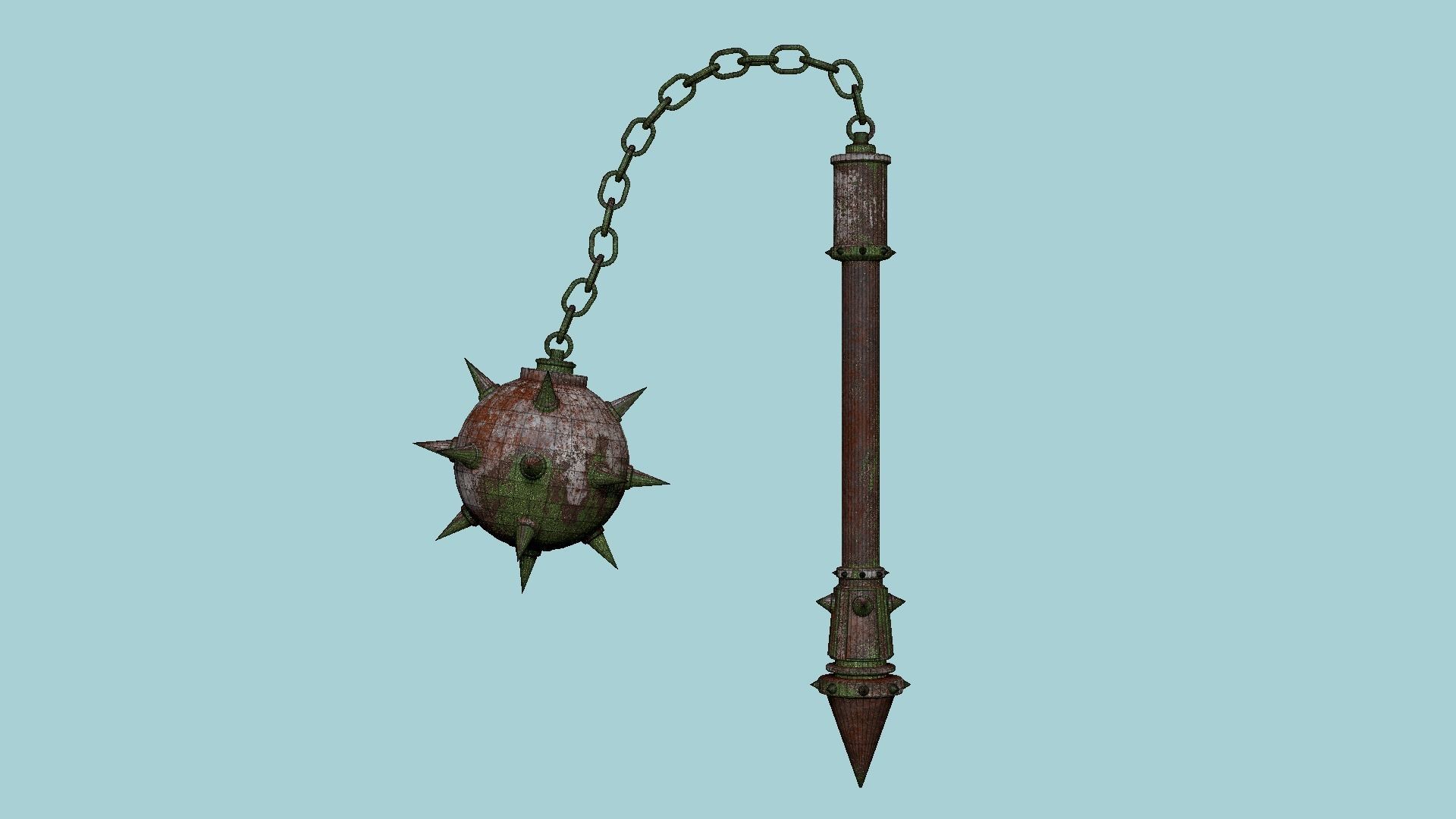 10 Medieval Flail Collection - Character Fantasy Weaponry _69