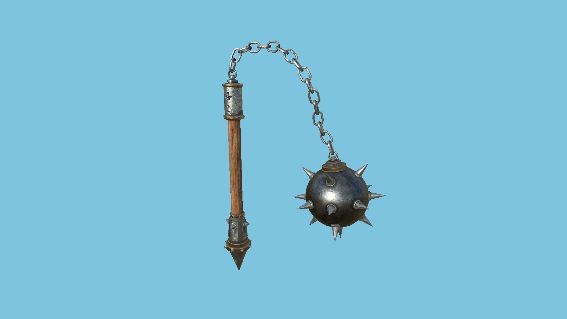 10 Medieval Flail Collection - Character Fantasy Weaponry _42