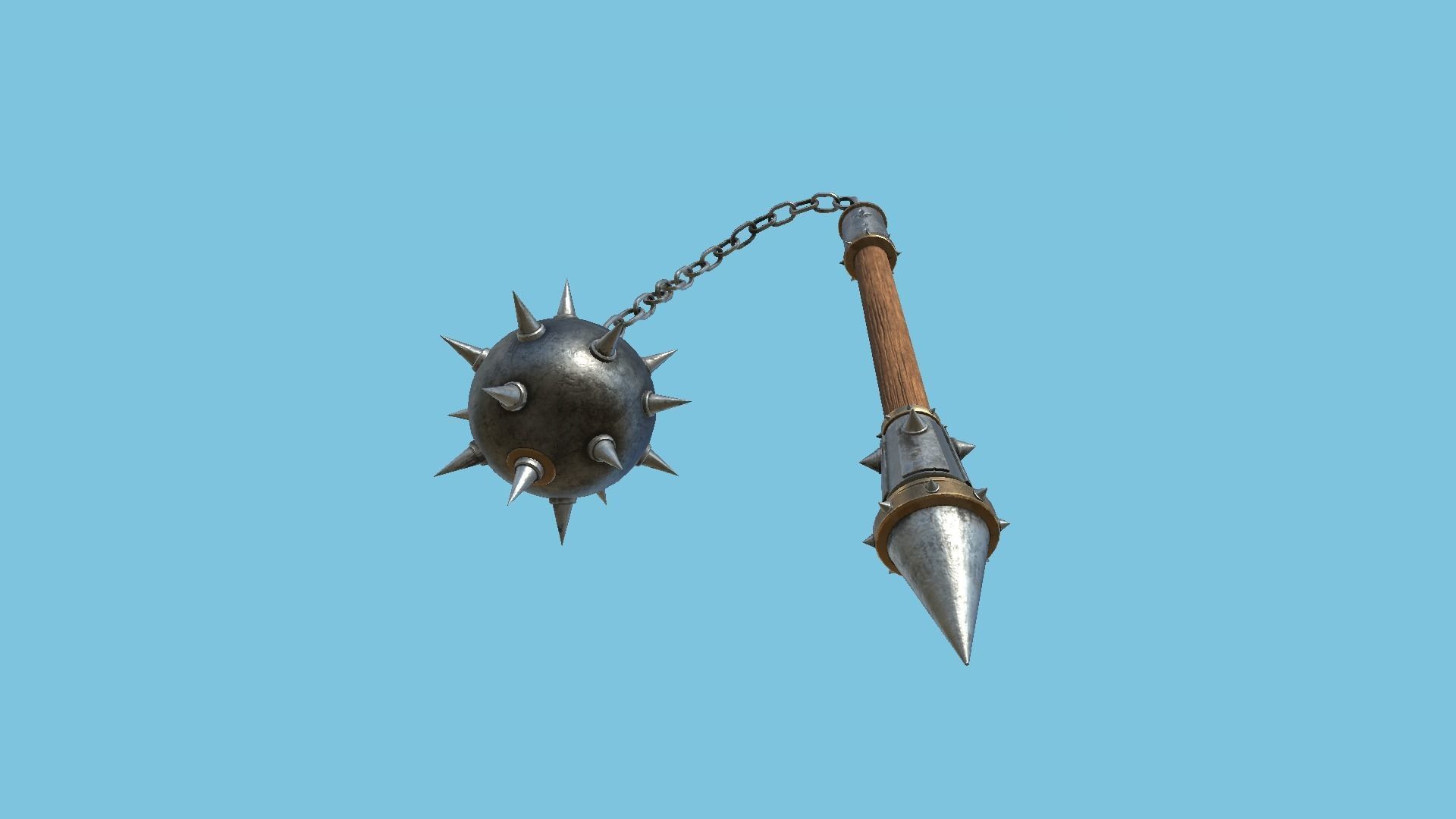 10 Medieval Flail Collection - Character Fantasy Weaponry _53