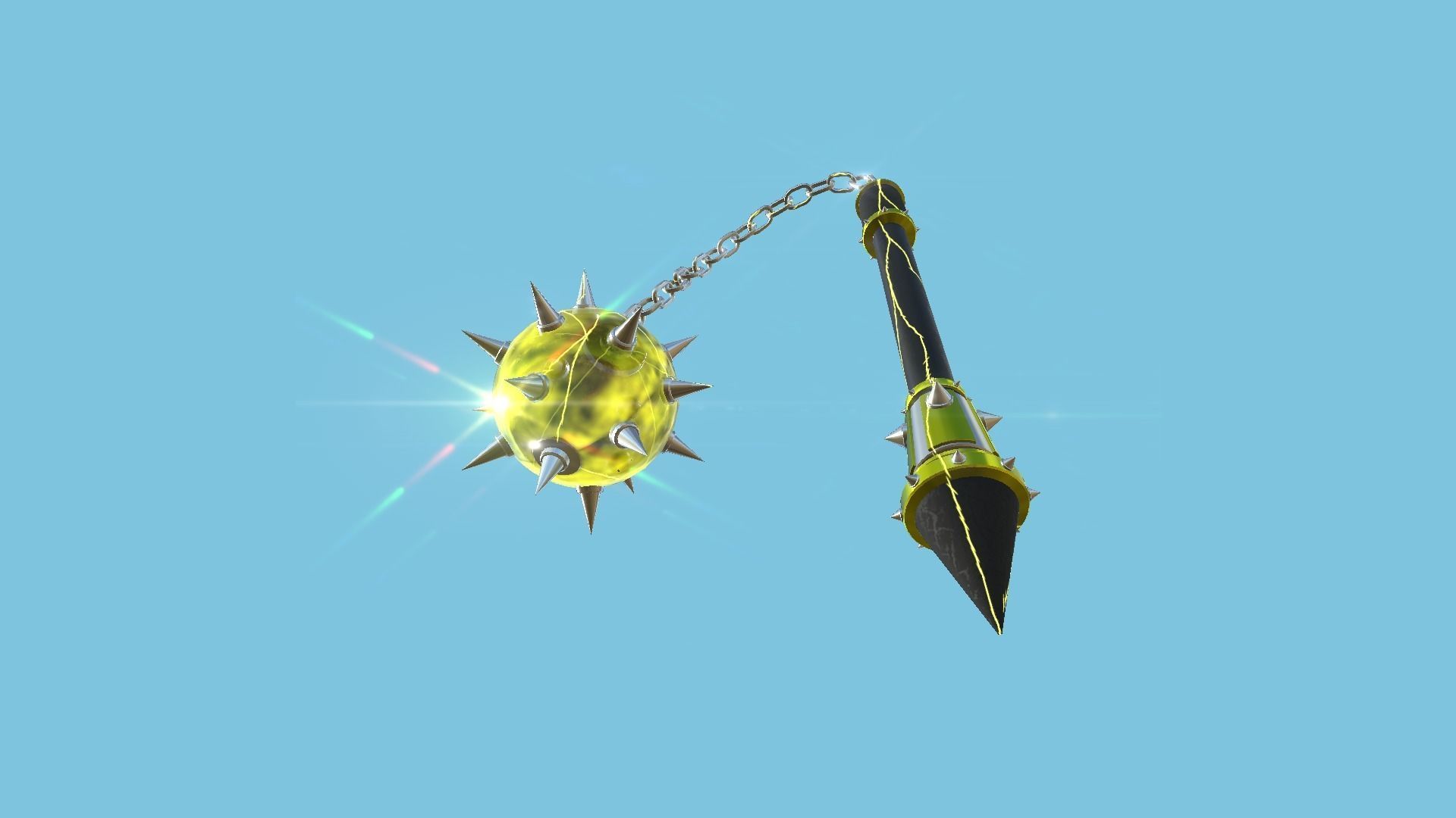 10 Medieval Flail Collection - Character Fantasy Weaponry _23