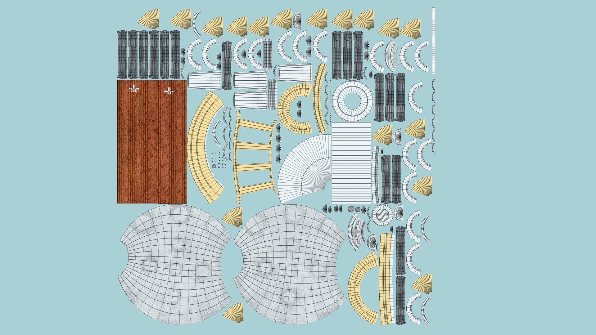 10 Medieval Flail Collection - Character Fantasy Weaponry _68
