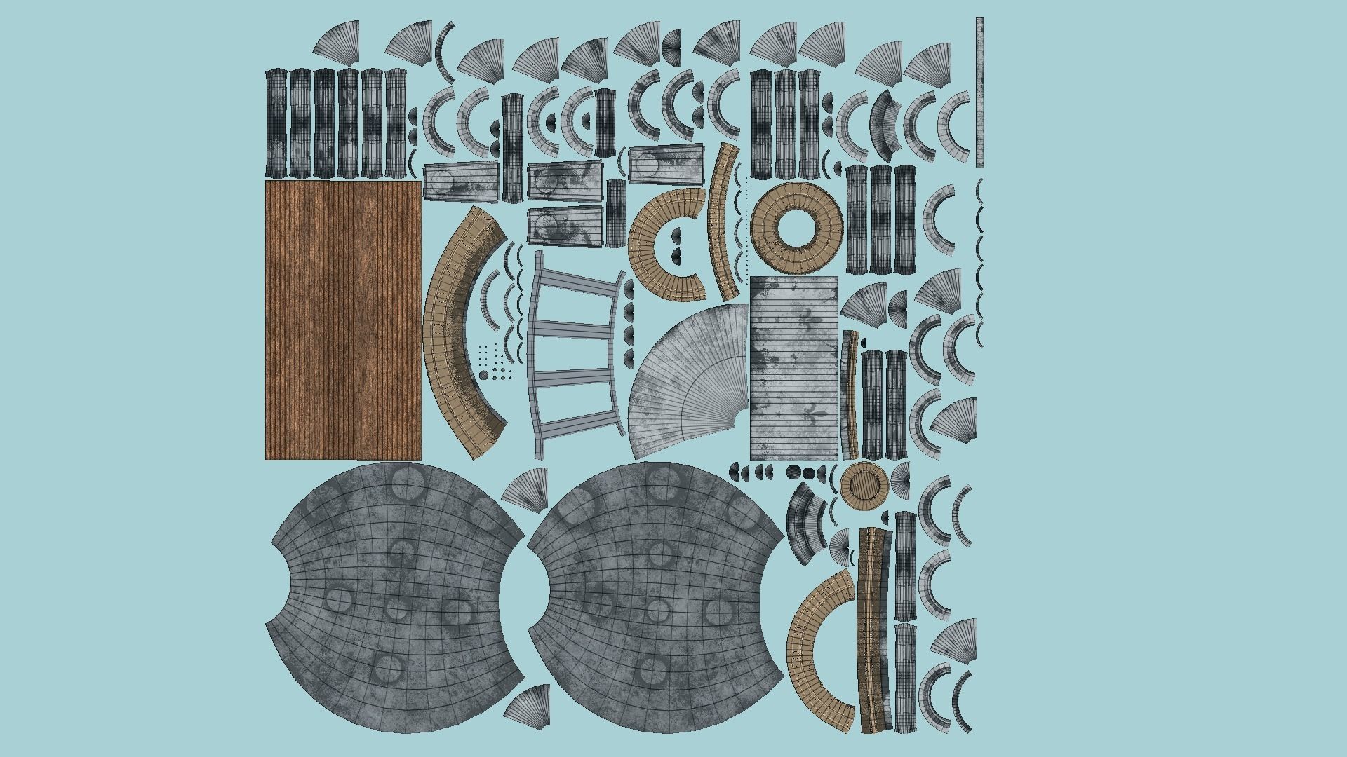 10 Medieval Flail Collection - Character Fantasy Weaponry _66