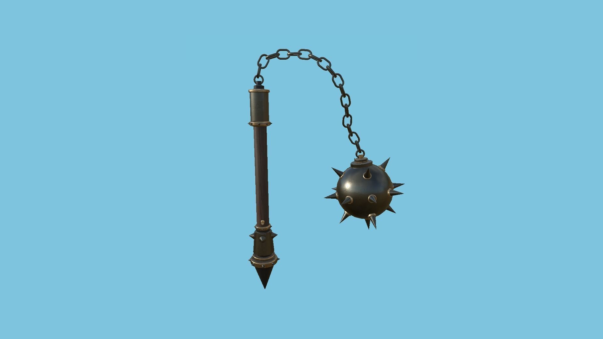 10 Medieval Flail Collection - Character Fantasy Weaponry _43