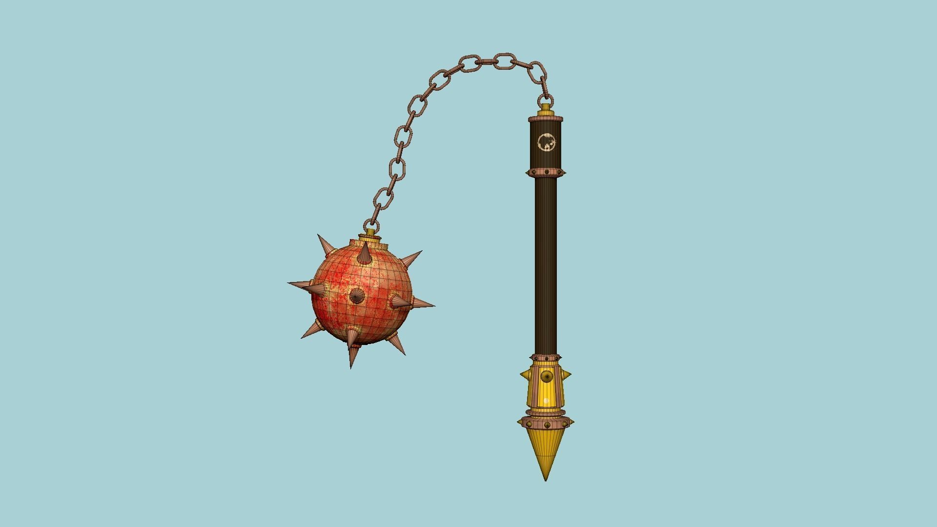 10 Medieval Flail Collection - Character Fantasy Weaponry _76