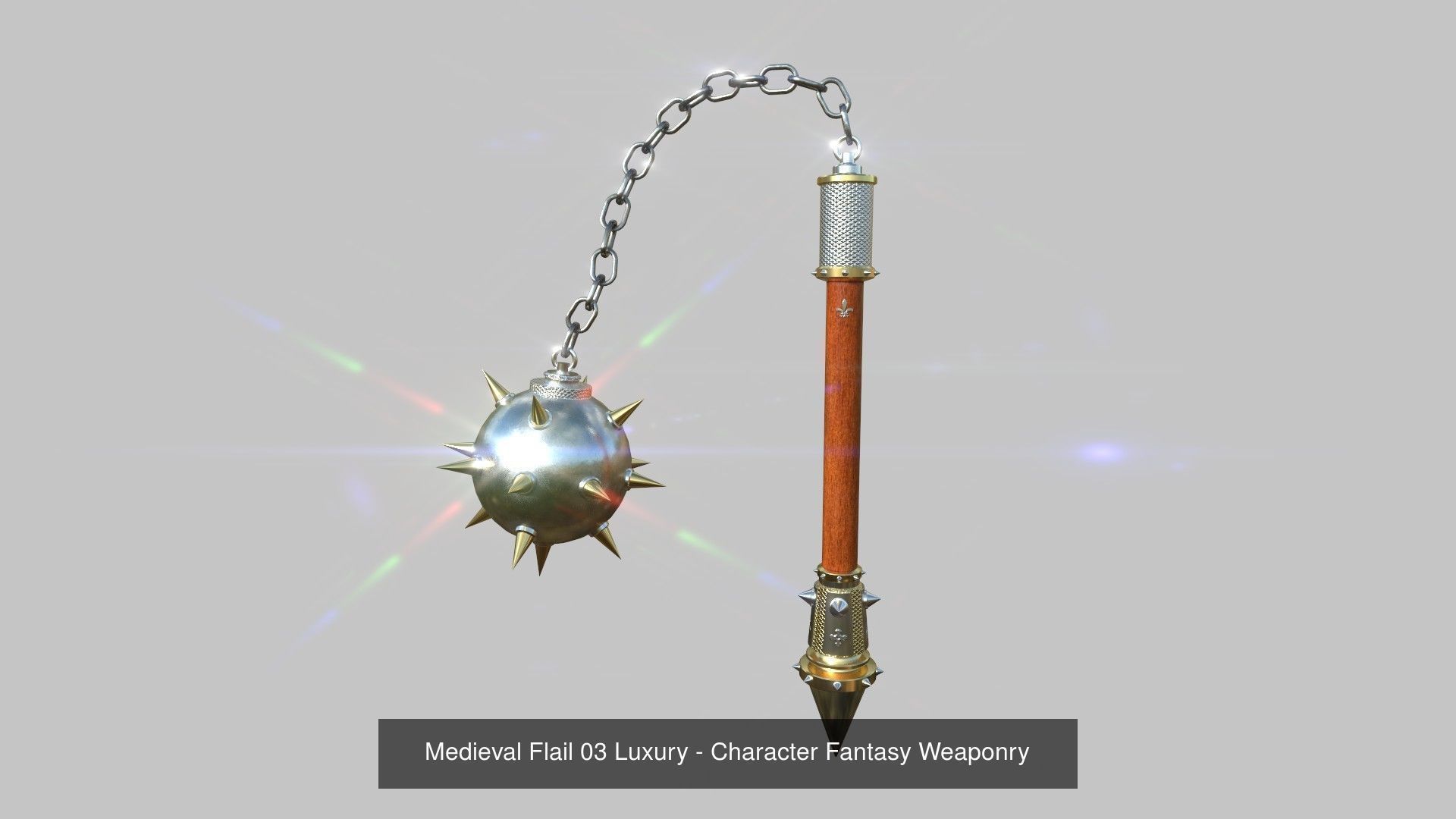 10 Medieval Flail Collection - Character Fantasy Weaponry _4