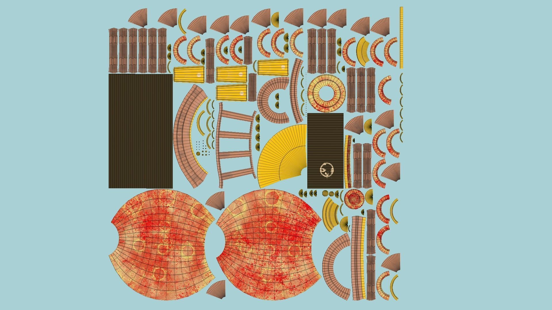 10 Medieval Flail Collection - Character Fantasy Weaponry _74