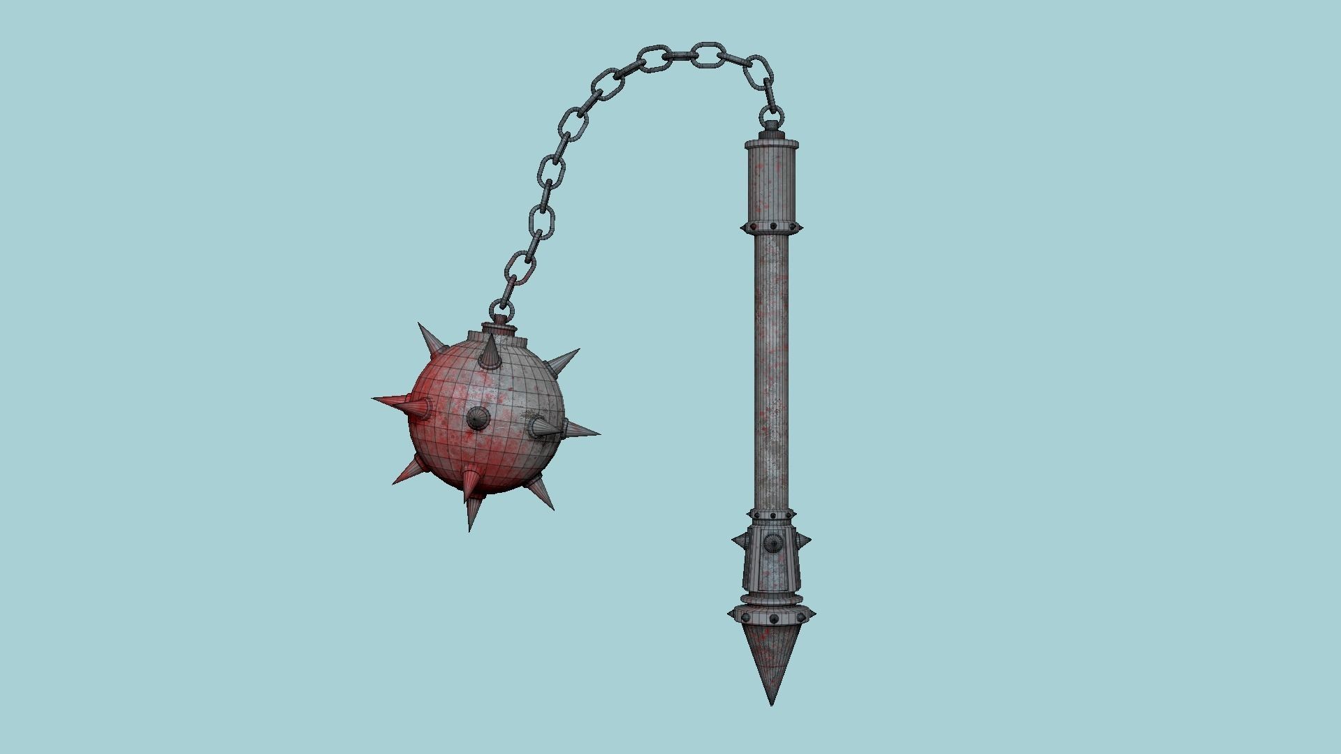 10 Medieval Flail Collection - Character Fantasy Weaponry _75