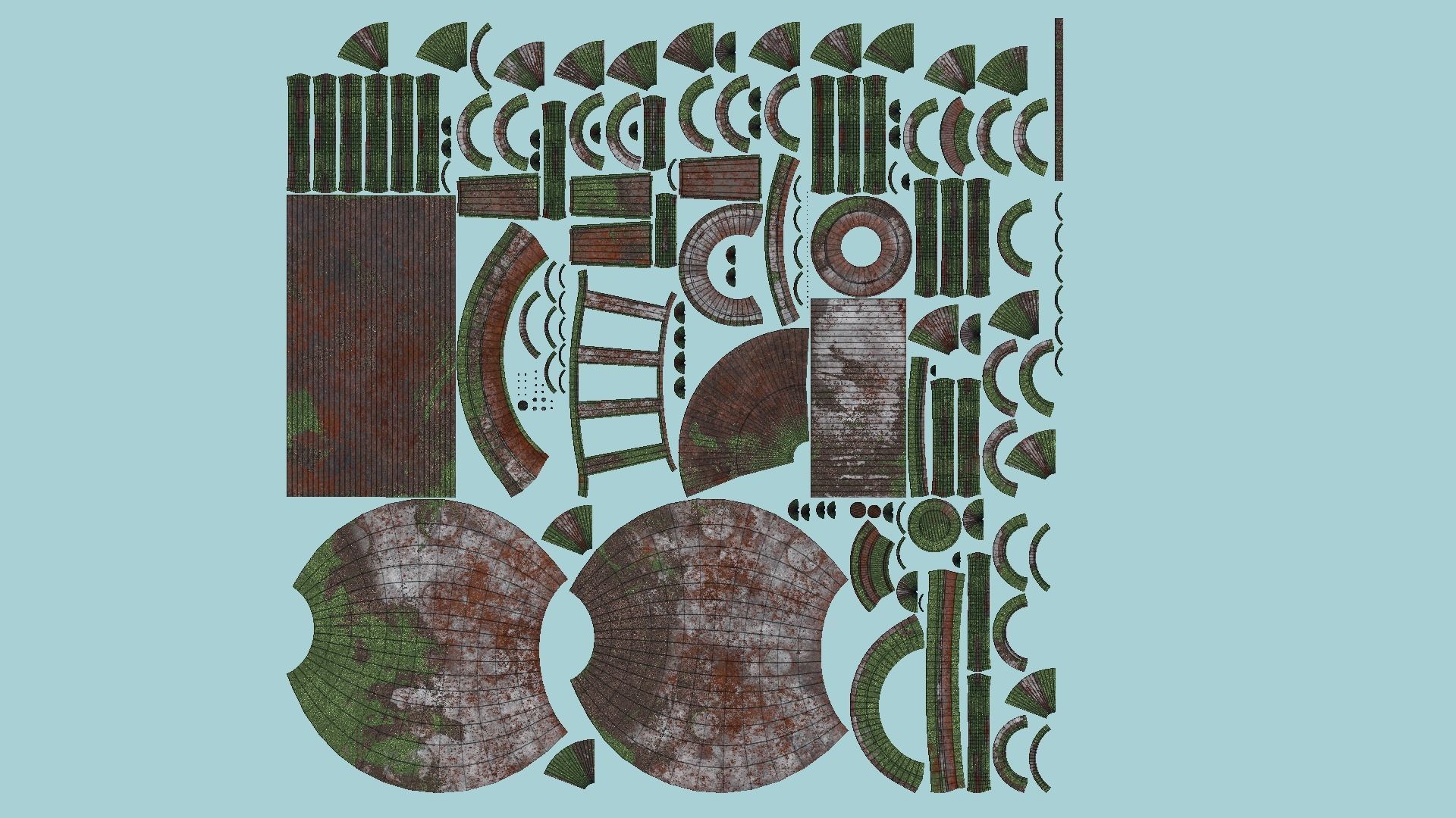 10 Medieval Flail Collection - Character Fantasy Weaponry _70