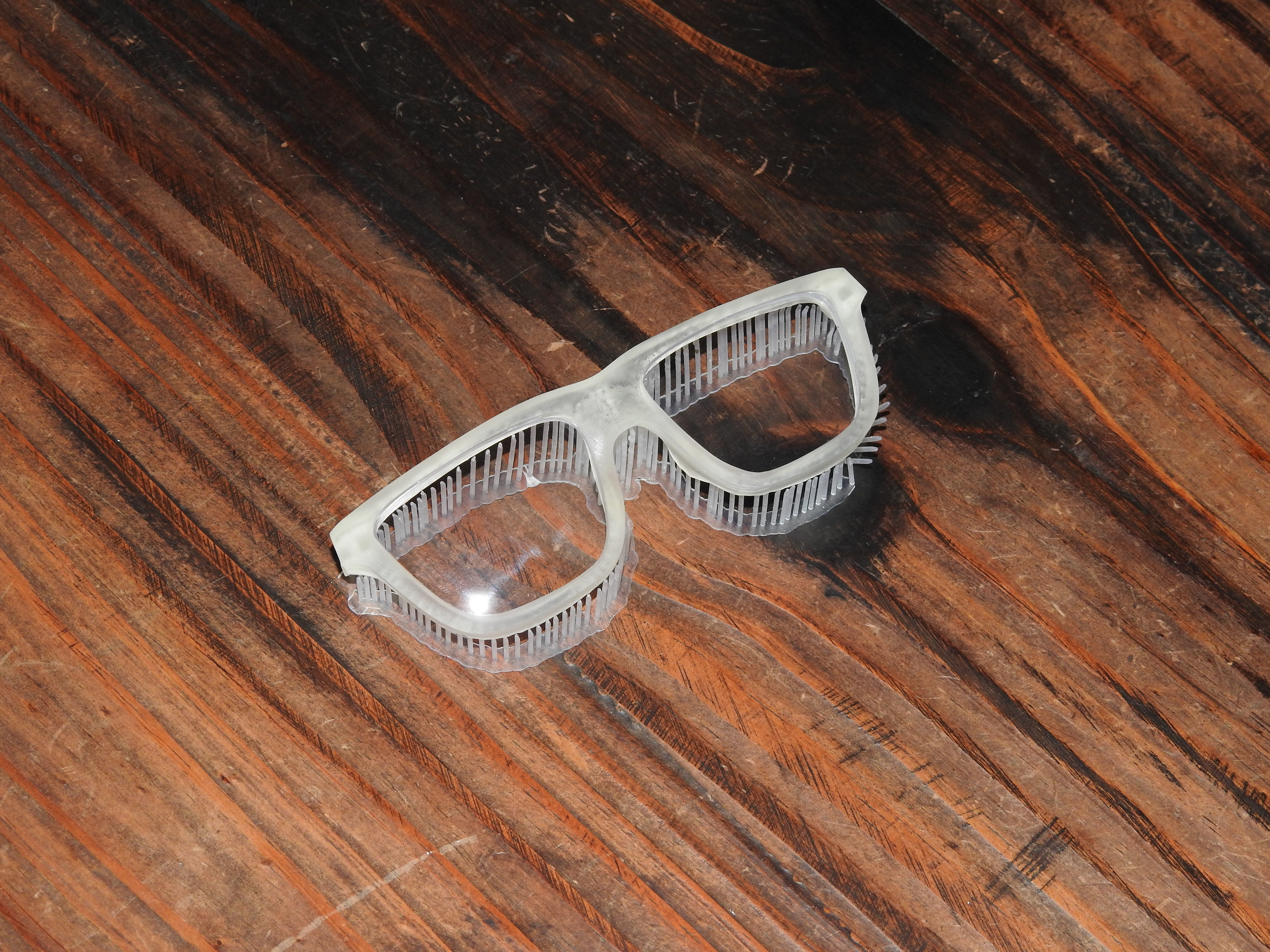 3D printed glass frames V1 3D print model_3