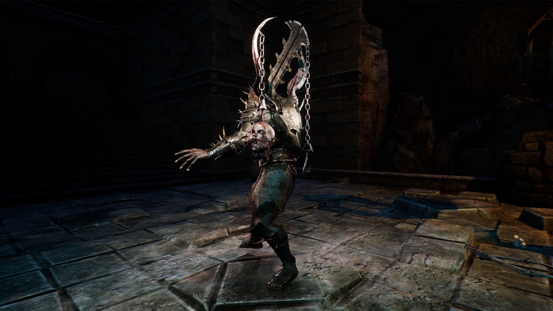 Heavy Orc Low-poly 3D model_8