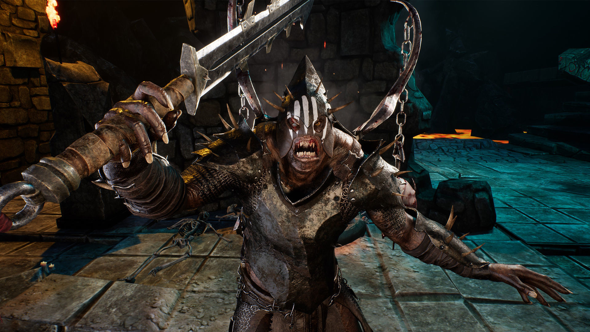 Heavy Orc Low-poly 3D model_9