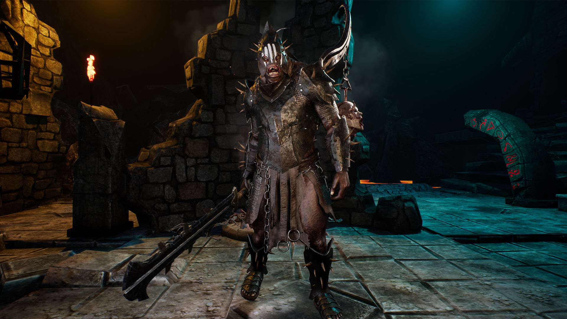 Heavy Orc Low-poly 3D model_16