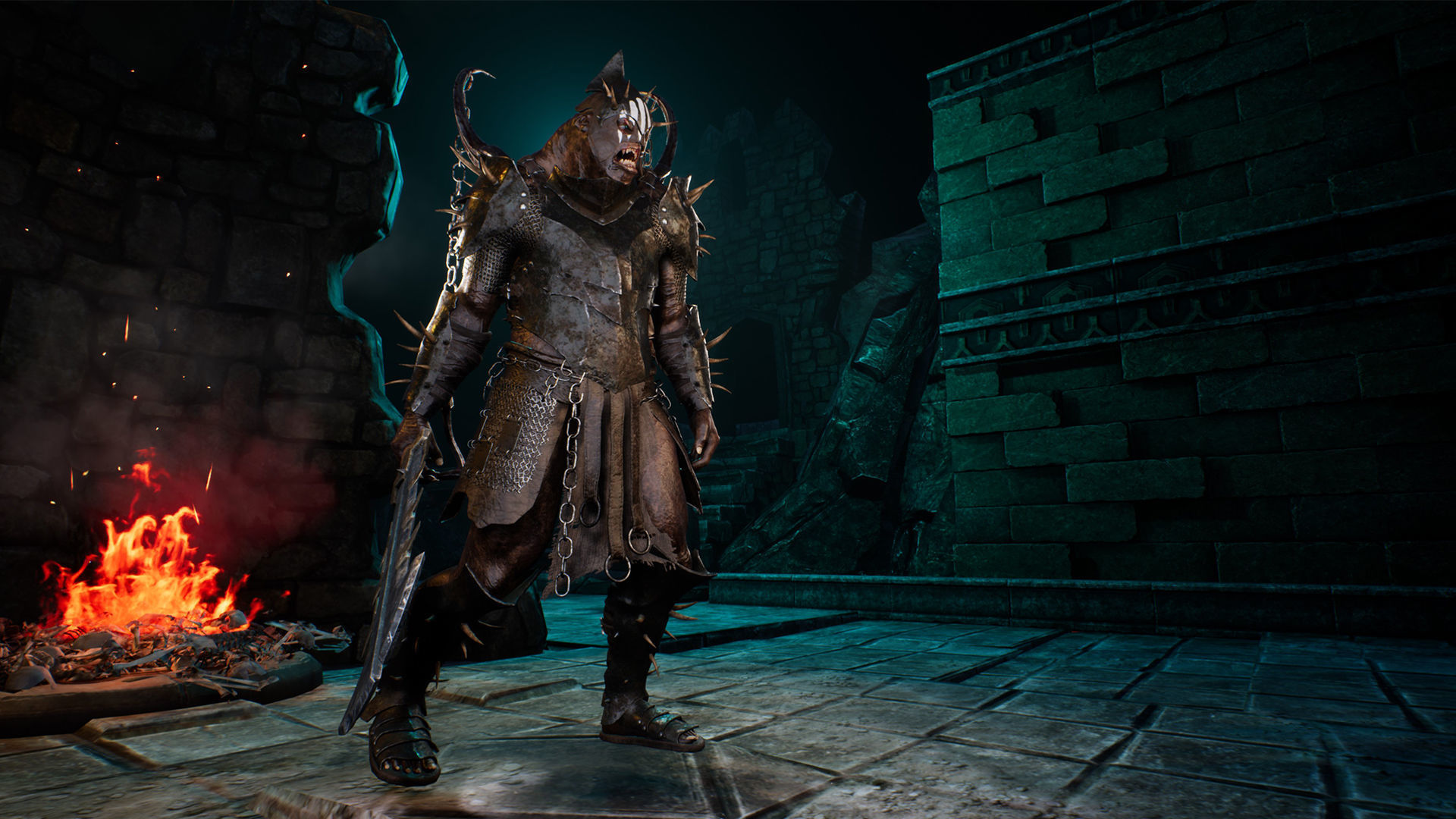 Heavy Orc Low-poly 3D model_17