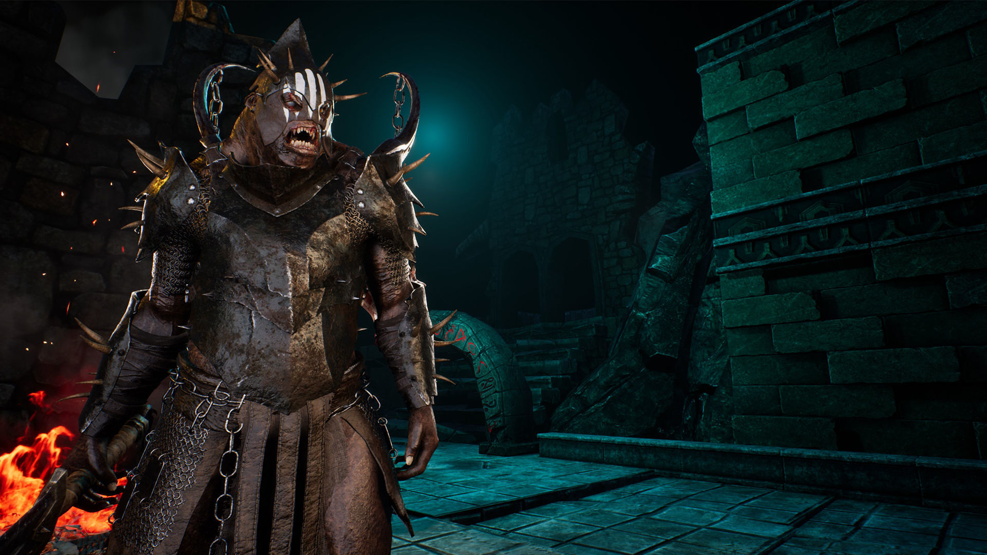 Heavy Orc Low-poly 3D model_6