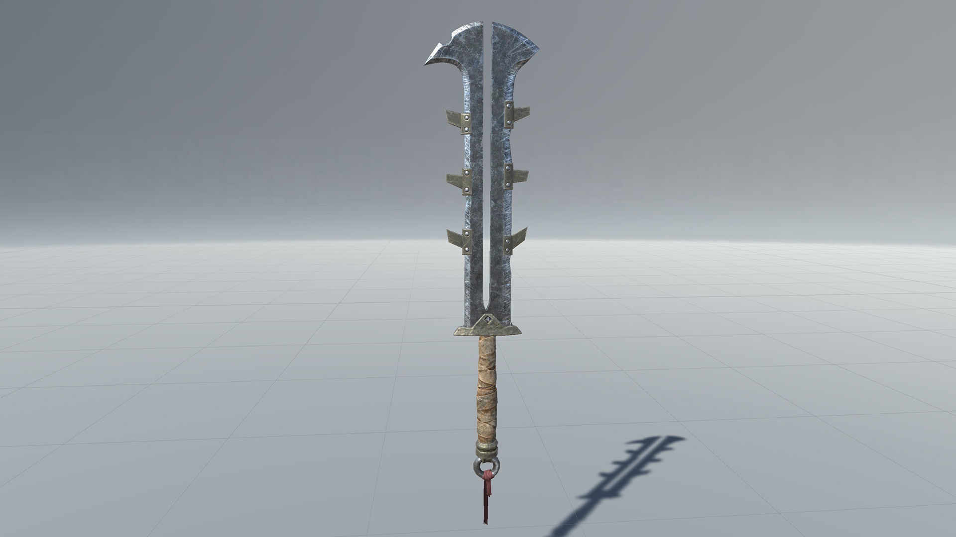 Heavy Orc Low-poly 3D model_29