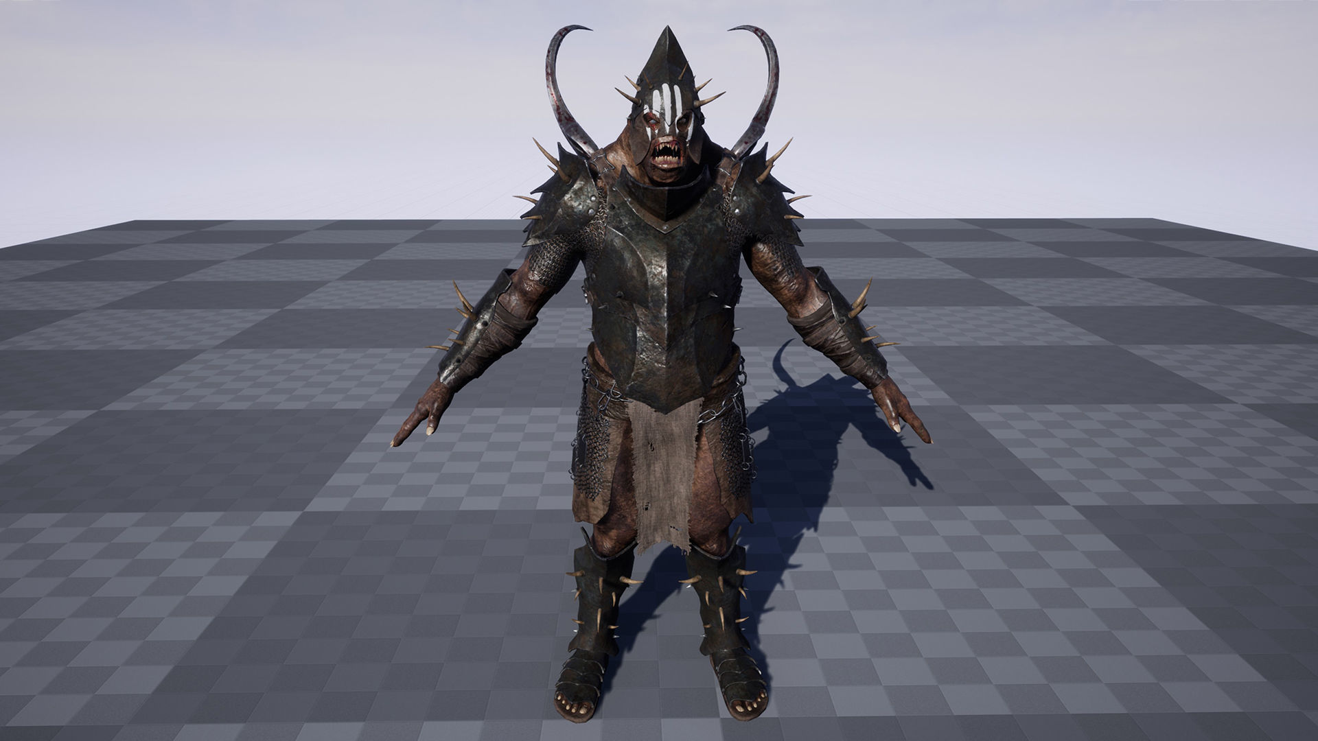 Heavy Orc Low-poly 3D model_18