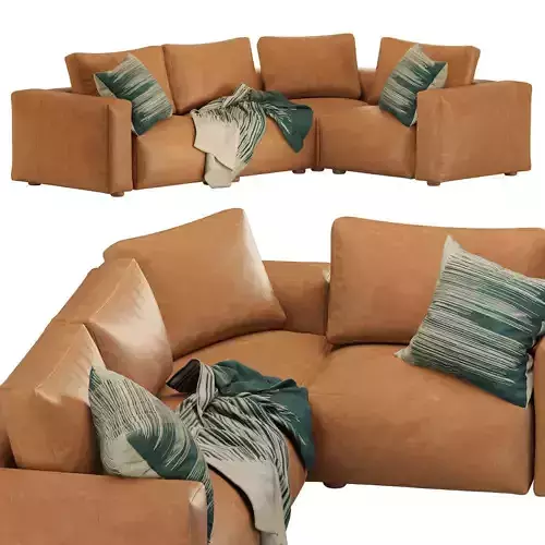 Coco Republic The Soren Modular Sofa 3D model