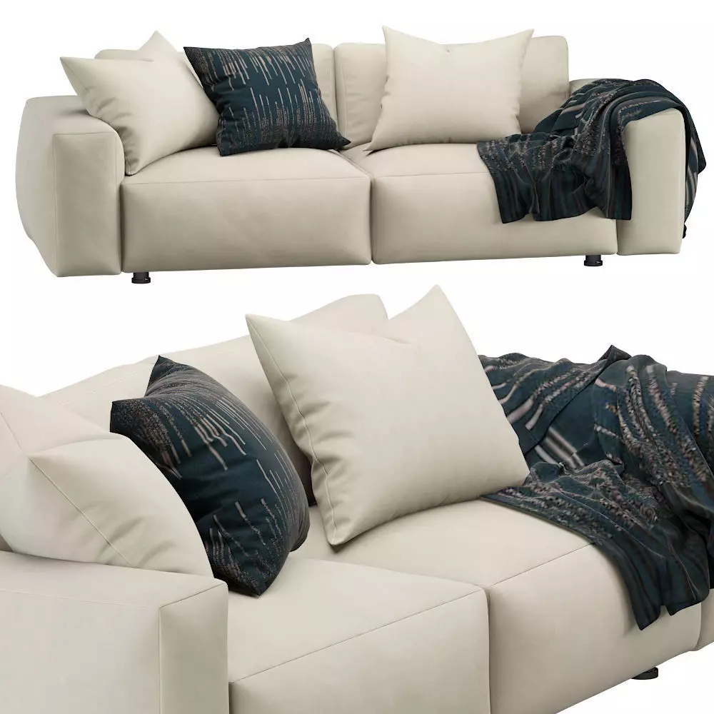 Sofa Cross by Dienne Salotti 3D model_0